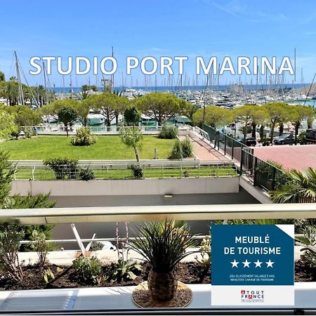 Studio Port Marina - Parking Prive, Climatise Au Ducal Villeneuve-Loubet Exterior photo